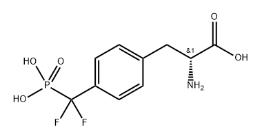 D-Phenylalanine, 4-(difluorophosphonomethyl)- Structural