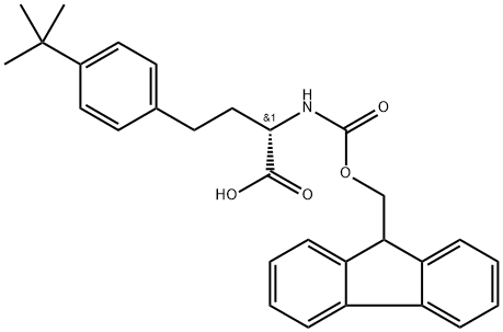 Benzenebutanoic acid, 4-(1,1-dimethylethyl)-α-[[(9H-fluoren-9-ylmethoxy)carbonyl]amino]-, (αS)-