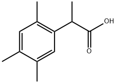 Benzeneacetic acid, α,2,4,5-tetramethyl- Structural