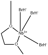 NIOBIUM(III) BROMIDE ETHYLENE GLYCOL Structural