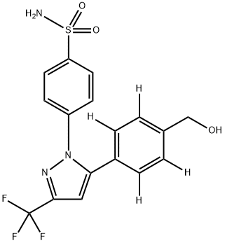 Hydroxymethylcelecoxib Structural