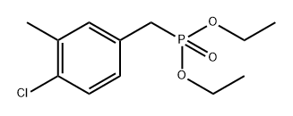 diethyl 4-chloro-3-methylbenzylphosphonate Structural