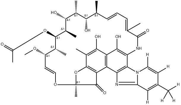 Rifaximin-d6 Structural