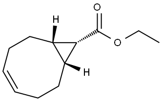 Ethyl (1α,8α,9β)-bicyclo[6.1.0]non-4-ene-9-carboxylate Structural
