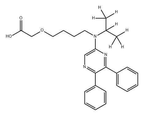 Selexipag metabolite ACT-333679 D7 Structural
