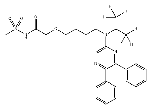 Selexipag-d6 Structural