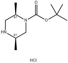 rel-tert-butyl (2R,5R)-2,5-dimethylpiperazine-1-carboxylate hydrochloride