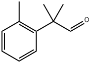 Benzeneacetaldehyde, α,α,2-trimethyl- Structural