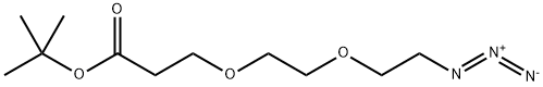 Azido-PEG2-t-butyl ester Structural