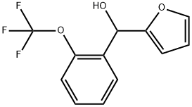 furan-2-yl(2-(trifluoromethoxy)phenyl)methanol Structural