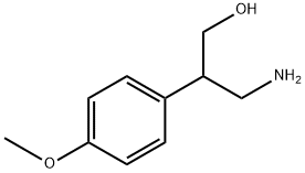 Benzeneethanol, β-(aminomethyl)-4-methoxy- Structural