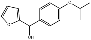furan-2-yl(4-isopropoxyphenyl)methanol Structural