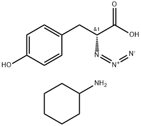 D-azidotyrosine CHA salt Structural