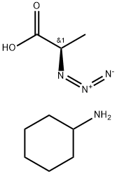D-azidoalanine CHA salt Structural