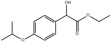 Ethyl α-hydroxy-4-(1-methylethoxy)benzeneacetate Structural