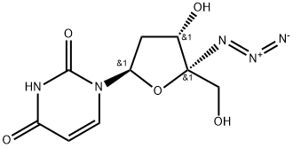 Uridine, 4'-C-azido-2'-deoxy- Structural