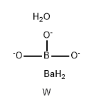 BARIUM BOROTUNGSTATE Structural