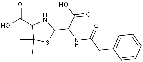 benzylpenicilloic acid Structural
