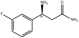 Benzenepropanamide, β-amino-3-fluoro-, (βS)- Structural