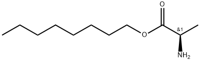 Octyl D-alaninate Structural