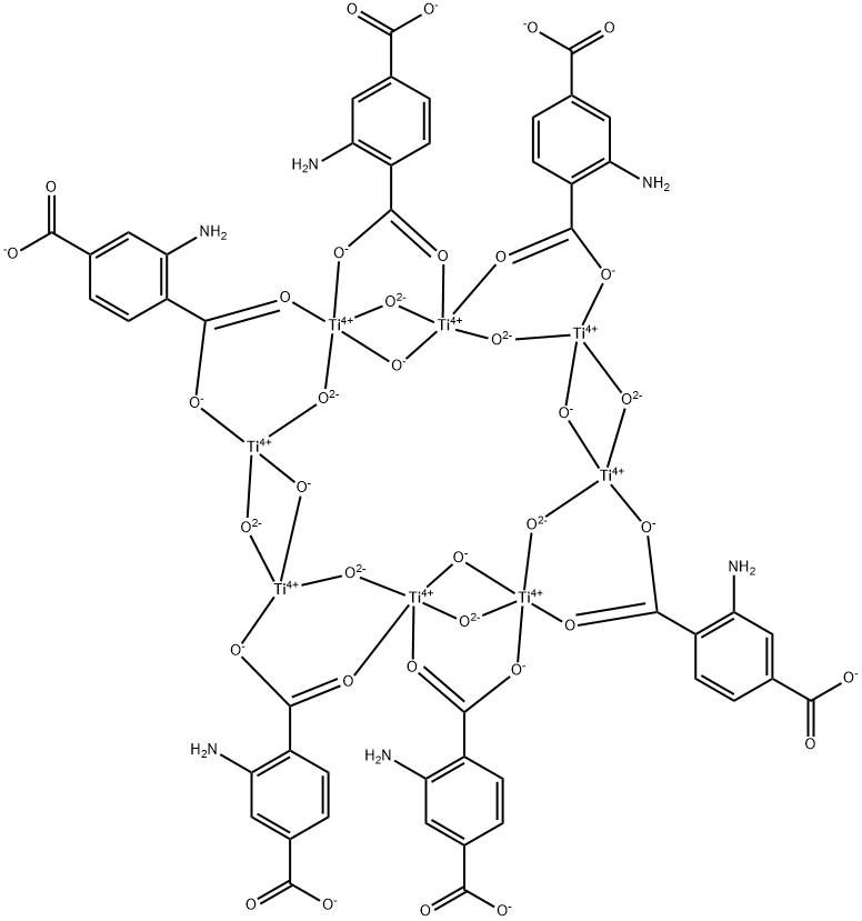 Hexakis[μ-(2-amino-1,4-benzenedicarboxylato)][tetra-μ-hydroxyocta-μ-oxooctatitanium], NH2-MIL-125(Ti), CONEKTIC(TM) T125