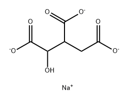 Dl-isocitric acid trisodium salt hydrate Structural