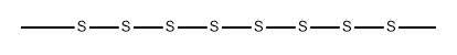 Octasulfide, dimethyl (9CI) Structural