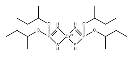 zinc bis(O,O-di-sec-butyl) bis(dithiophosphate) Structural