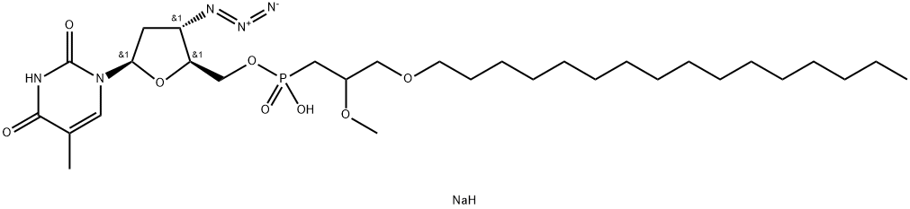 Phosphonoryllipid-azt Structural