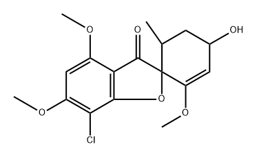 griseofulvin-4-ol Structural