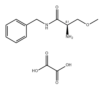 Lacosamide Related Compound D (30 mg) (2-Amino-N-benzyl-3-methoxypropanamide oxalate) Structural