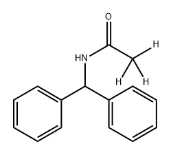 Acetamide-2,2,2-d3, N-(diphenylmethyl)- Structural