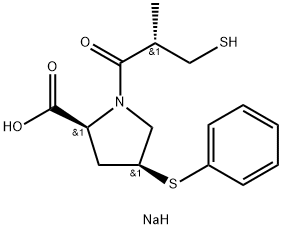 Zofenopril Desbenzoyl Sodium Structural