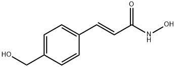 hydroxymethylcinnamohydroxamic acid Structural