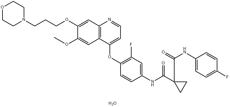 Foretinib H2O Structural