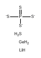 Germanium lithium phosphorotetrathioate sulfide (GeLi10(PS4)2S4) Structural