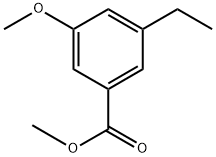methyl 3-ethyl-5-methoxybenzoate Structural