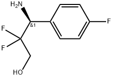 Benzenepropanol, γ-amino-β,β,4-trifluoro-, (γS)- Structural