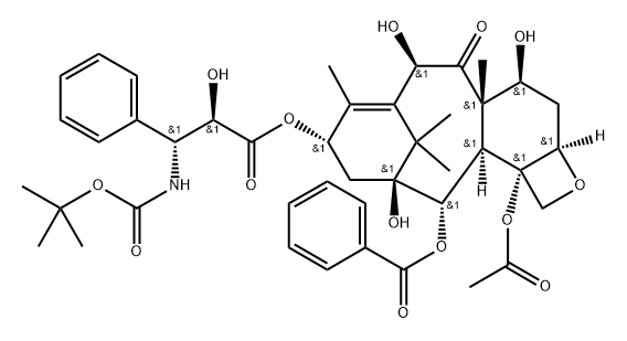 R-Erythro-taxotere Structural