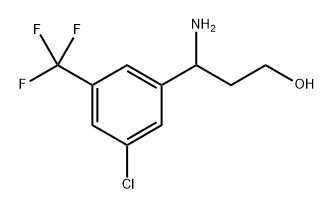 Benzenepropanol, γ-amino-3-chloro-5-(trifluoromethyl)-