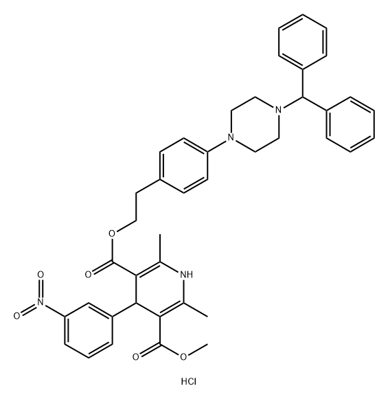 Vatanidipine hydrochloride Structural