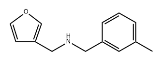 N-[(3-Methylphenyl)methyl]-3-furanmethanamine Structural