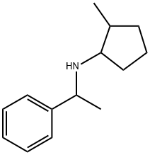 Benzenemethanamine, α-methyl-N-(2-methylcyclopentyl)- Structural