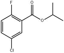 isopropyl 5-chloro-2-fluorobenzoate Structural