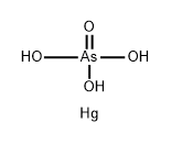 Quecksilber(II)-arsenat Structural