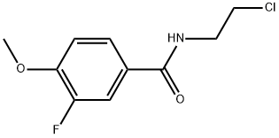 N-(2-Chloroethyl)-3-fluoro-4-methoxybenzamide Structural