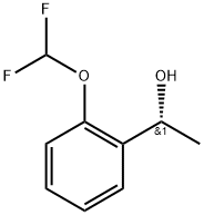 Benzenemethanol, 2-(difluoromethoxy)-α-methyl-, (αR)- Structural