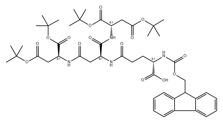 Fmoc-Glu(AspG2)-OH Structural
