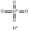 Uranate (UO42-), dihydrogen, (T-4)- Structural