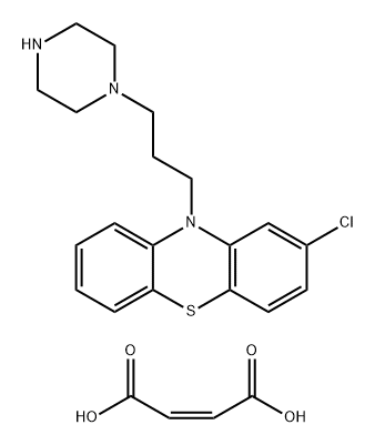 N-Desmethyl Prochlorperazine Dimaleate Structural